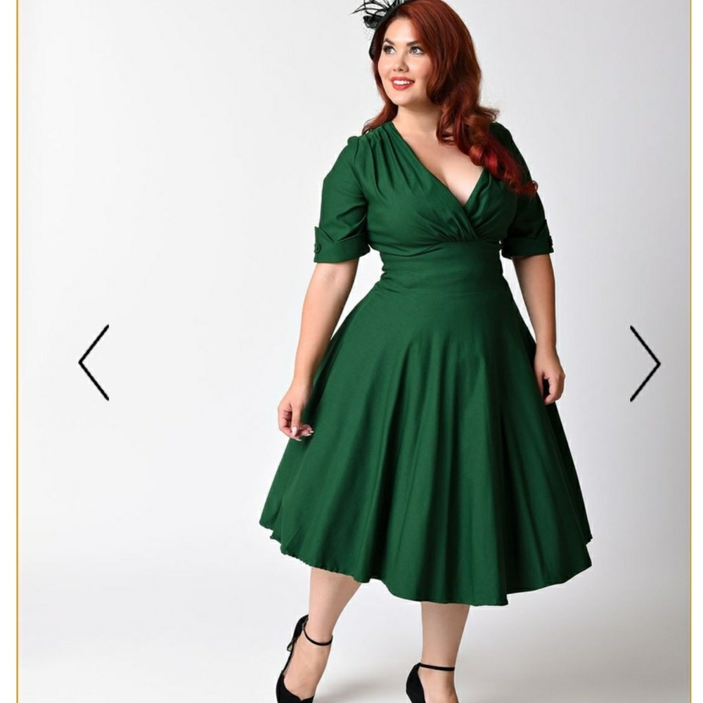 Unique vintage swing dress